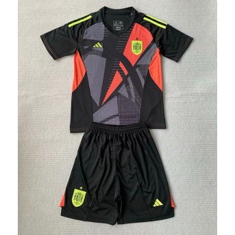 Spagna Portiere Maglia Gara Trasferta Repliche Europei 2024 Bambino